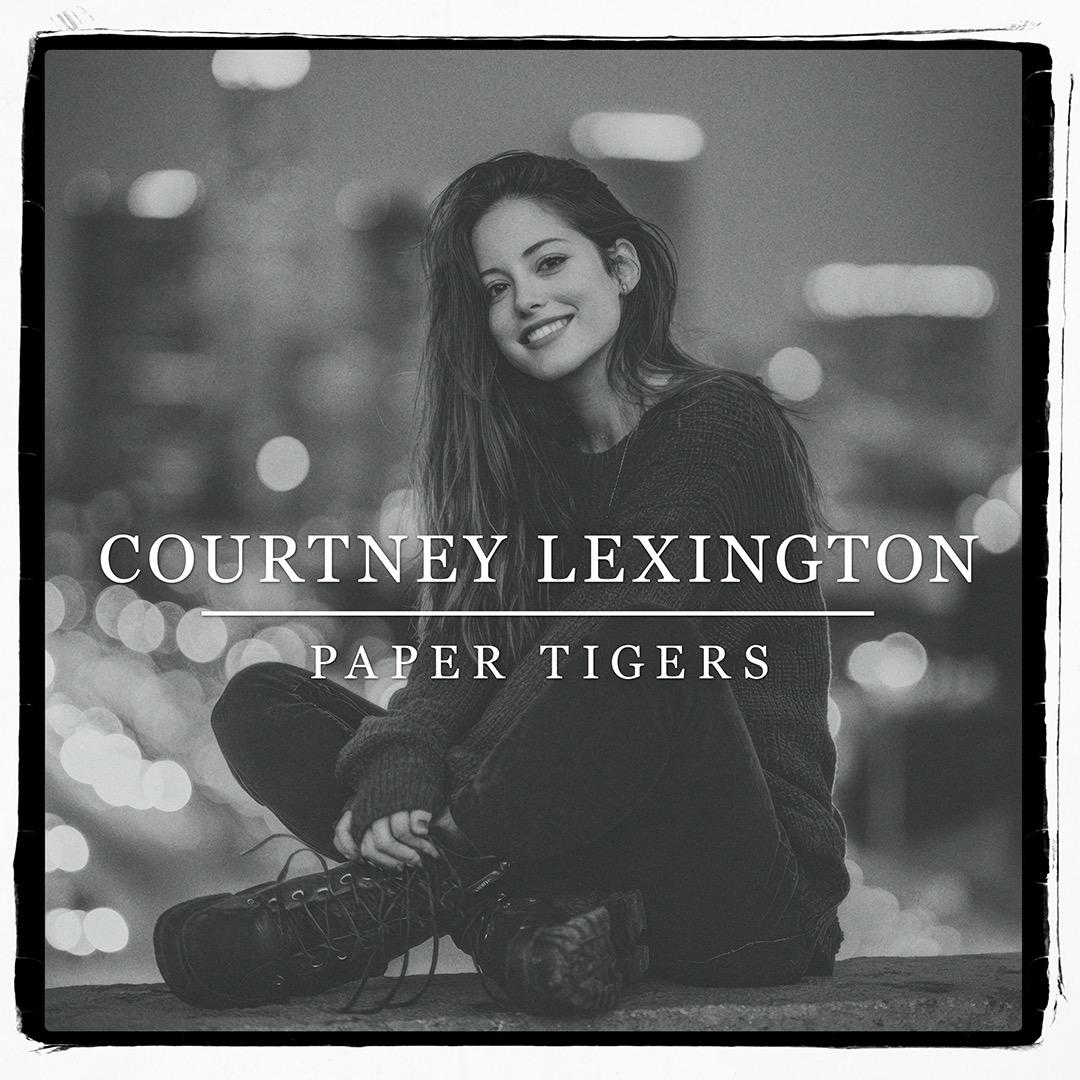 Grungy Border cover design, Black White variant